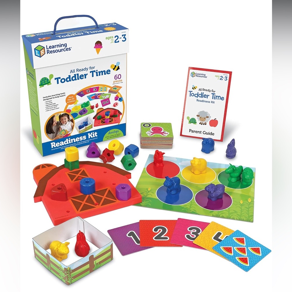 NWT Learning Resources Toddler Time educational